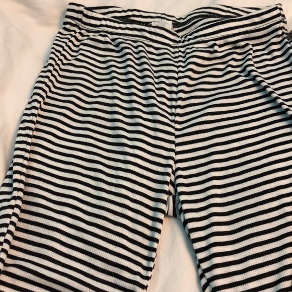 High waisted stripped bell bottom pants - Picture 2 of 2